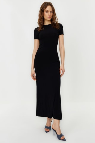 Vestido largo - Negro