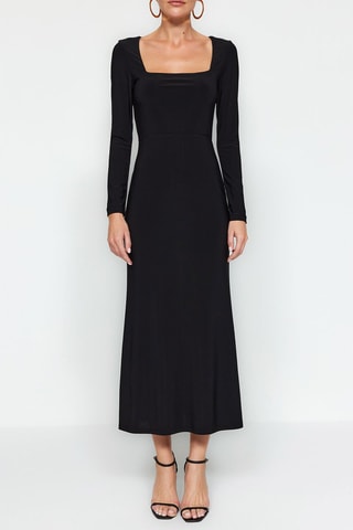 Vestido largo - Negro