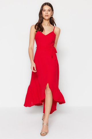 Vestido largo - Rojo