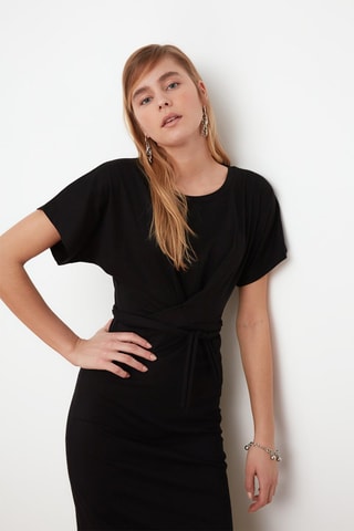 Vestido largo - Negro
