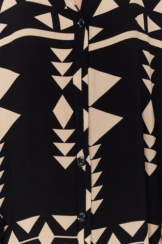 Vestido-camisa - Preto