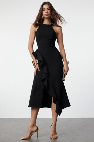 Vestido de tubo - Negro