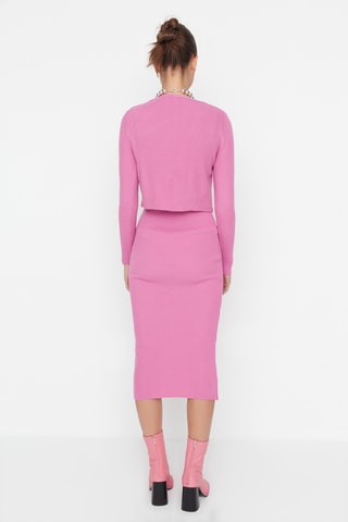 Vestido de tubo - Fucsia