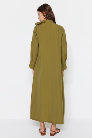 Vestido comprido - Caqui