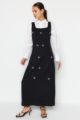 Vestido largo - Negro