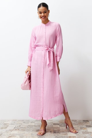 Vestido largo - Rosa