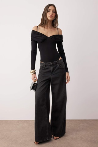 Body slim fit - Negro