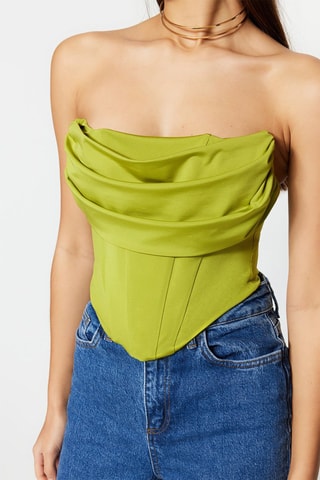 Corsé bustier - Verde claro 
