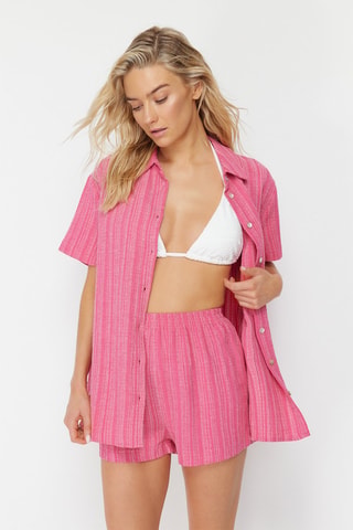 Camisa y short - Fucsia