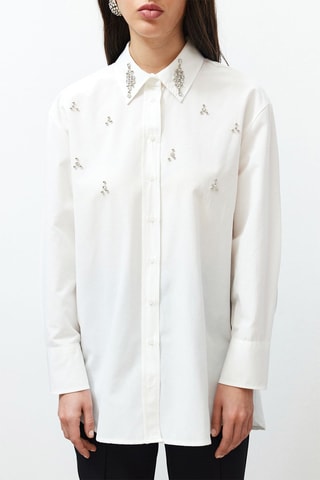 Camisa regular fit - Crudo