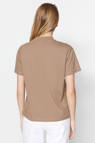 2 T-shirts Beige et marron