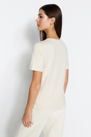 Camiseta - Beige