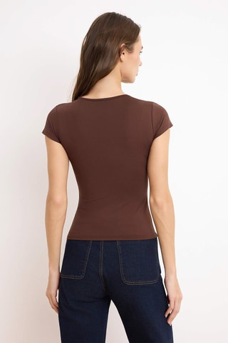 Camiseta - Marrón