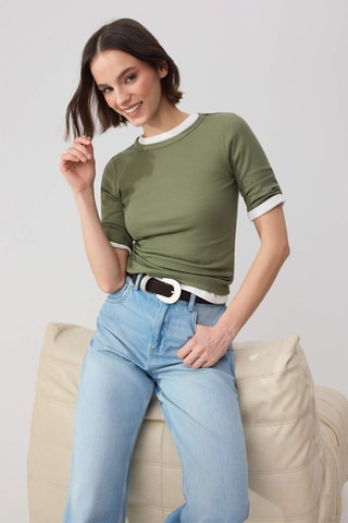 Camiseta - Caqui