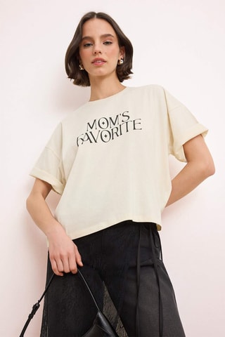 T-shirt - Ecru