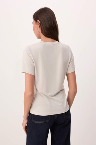 T-shirt regular - Beige