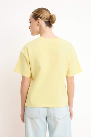 T-shirt relaxed - Jaune