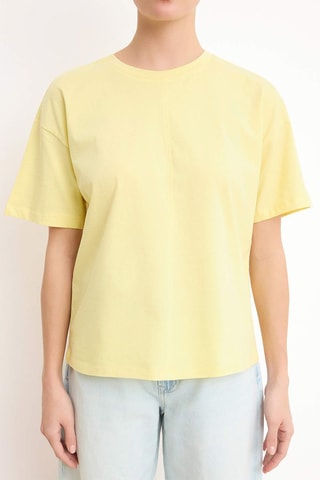 T-shirt relaxed - Jaune