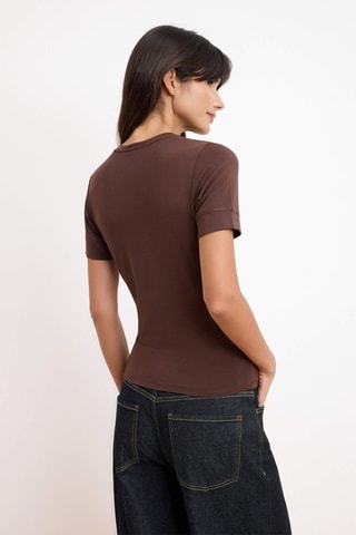 Camiseta - Marrón