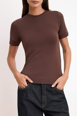 Camiseta - Marrón