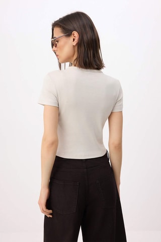 T-shirt - Beige