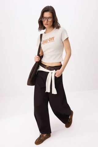 T-shirt - Beige