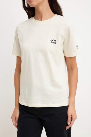 Camiseta regular fit - Crudo
