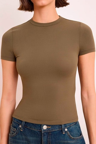 Camiseta - Caqui