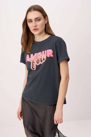T-shirt regular - Anthracite