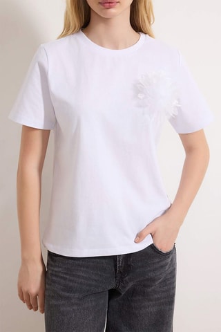 T-shirt regular - Ecru