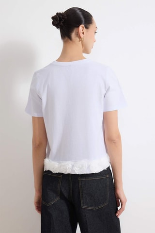 Camiseta regular fit - Crudo