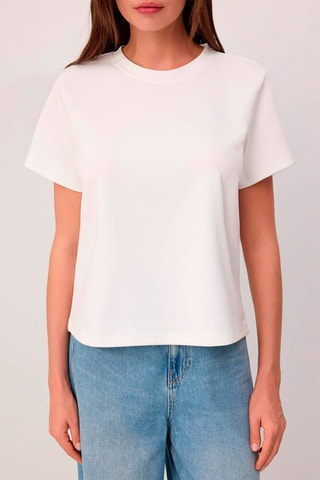 Camiseta regular fit - Crudo