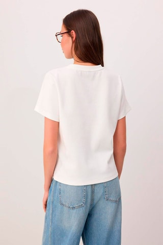 Camiseta regular fit - Crudo