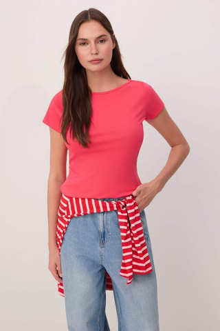 Camiseta - Fucsia