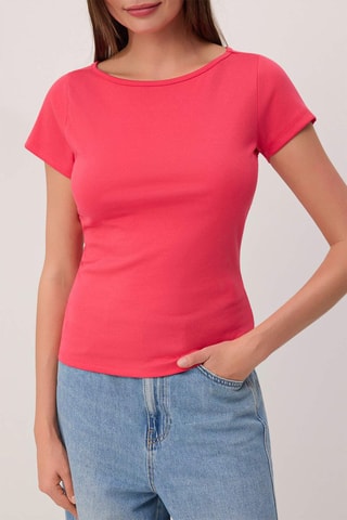 Camiseta - Fucsia