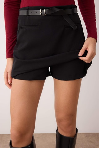Falda pantalón - Negro