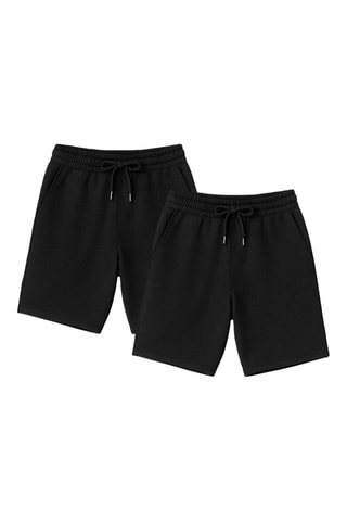 2 bermudas - Negro