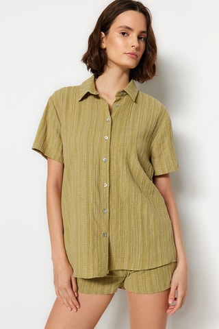 Camisa y short - Caqui