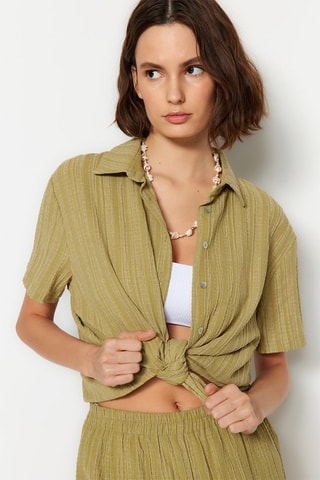 Camisa y short - Caqui