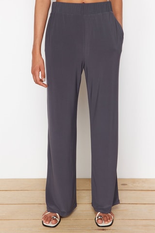 Top y pantalón de tiro alto - Antracita