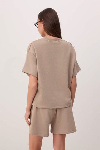 T-shirt et short - Taupe