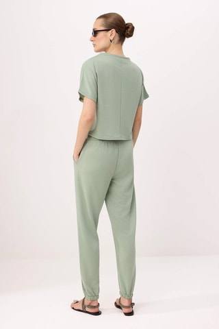 Top y pantalón - Verde agua