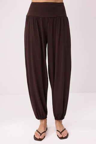 Top y pantalón - Marrón