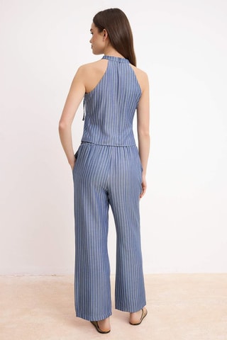 Top y pantalón - Azul marino