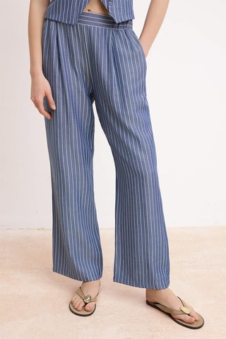 Top y pantalón - Azul marino