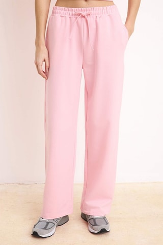 Camiseta con capucha y pantalón - Rosa