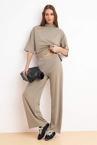 Top y pantalón - Gris