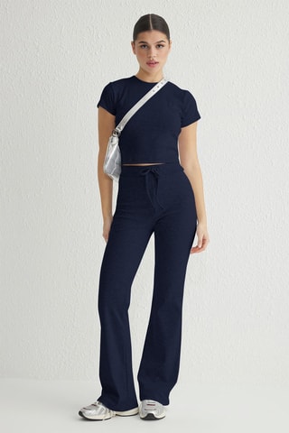Camiseta y pantalón - Azul marino