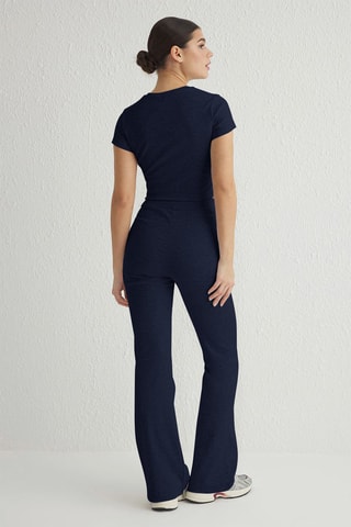 Camiseta y pantalón - Azul marino