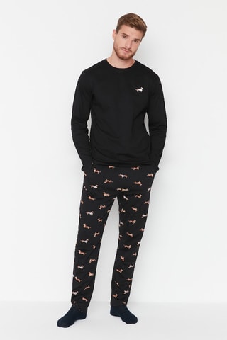 Camiseta y pantalón - Negro
